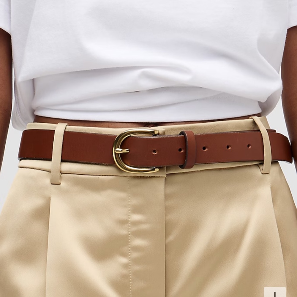 J. Crew Classic belt in Italian leather